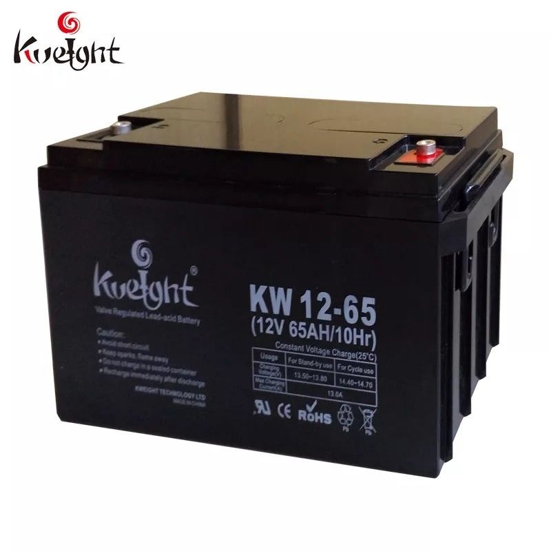 AGM Seal VRLA 65Ah Pin axit chì 12v Pin năng lượng mặt trời để lưu trữ năng lượng Pv