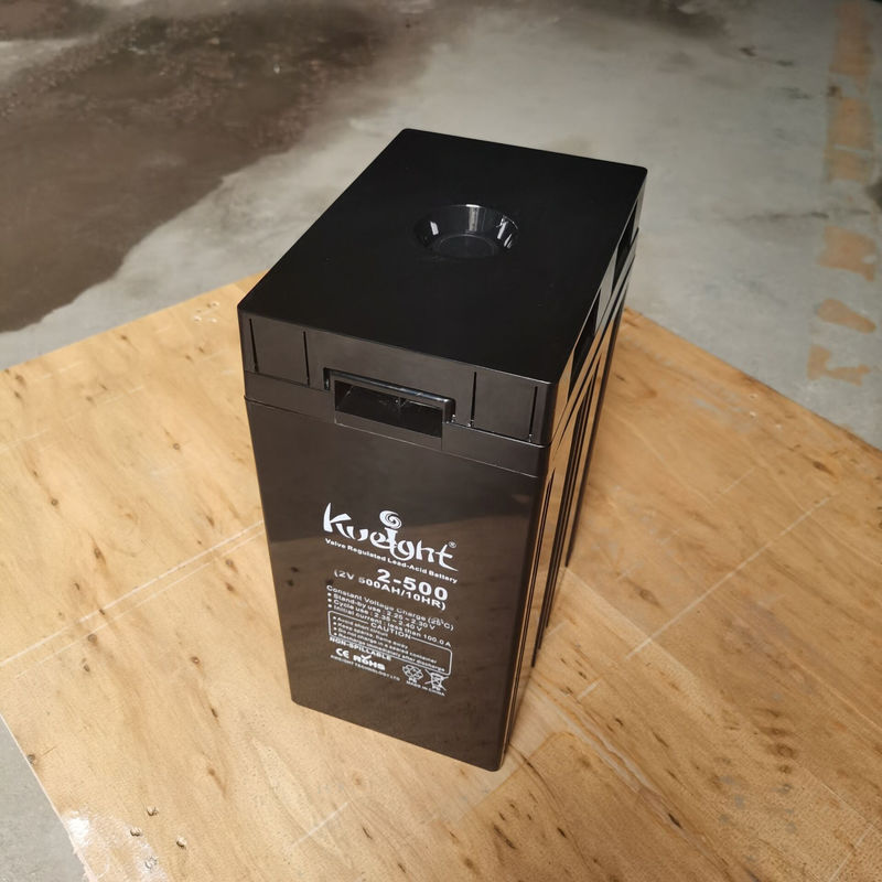 Vrla Mf Gel Axit chì Chu kỳ sâu Pin 2v 500ah Sạc năng lượng mặt trời Ups Pin Eps