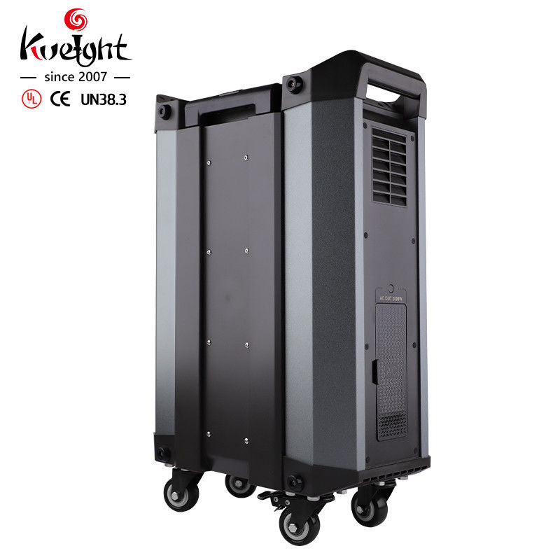 Bộ nguồn di động ngoài trời LiFePo4 Bộ nguồn cắm trại 18650 Lithium Di động