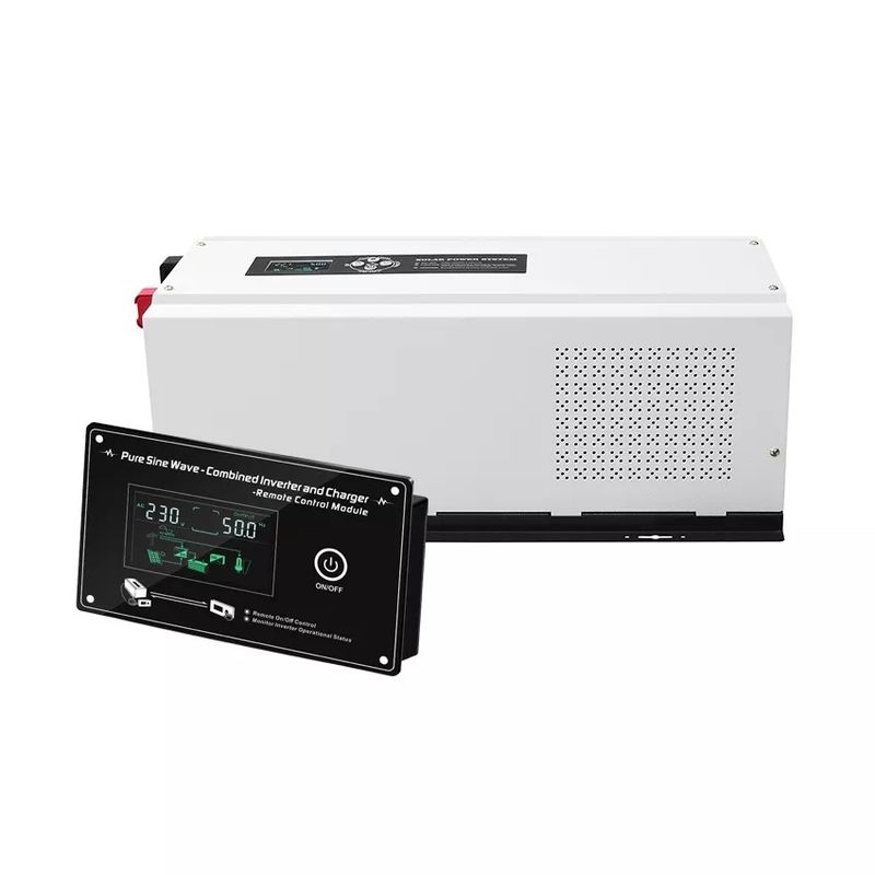 Sóng hình sin tinh khiết 7.5kw Tắt lưới Mppt Biến tần năng lượng mặt trời lai cho điều kiện Ac của bảng điều khiển năng lượng mặt trời