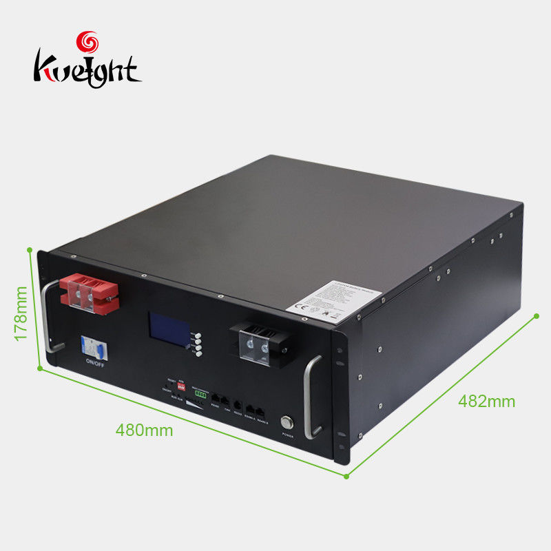 Mô-đun pin lithium 4U 5U Pin năng lượng mặt trời 48v 100ah Lifepo4 cho phòng dữ liệu mạng