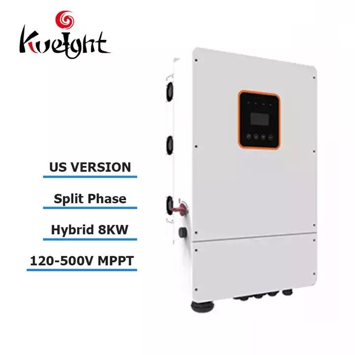 Tách pha tắt lưới Biến tần năng lượng mặt trời lai Pin 8kw 48v để lưu trữ tại nhà