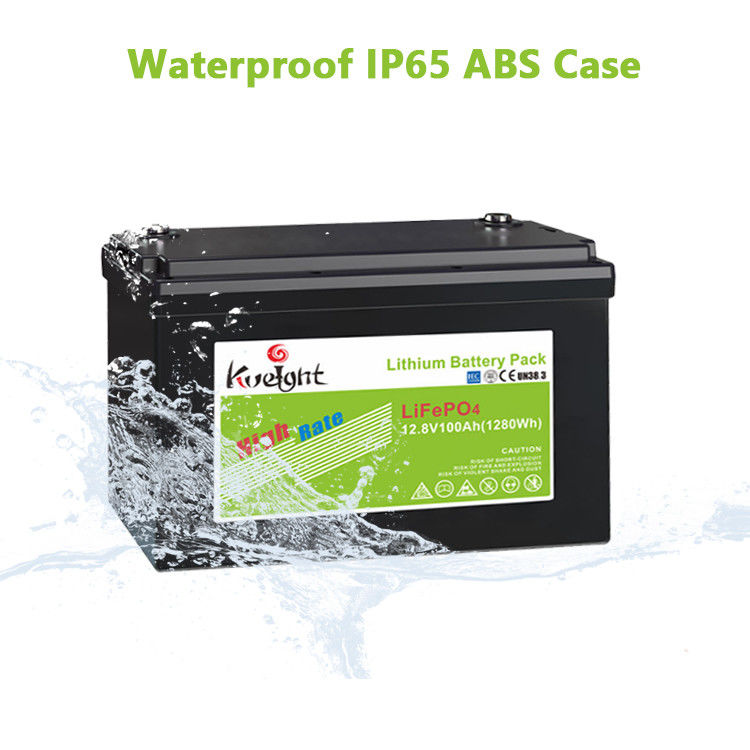Pin sạc 12 v 100Ah Lithium Iron Phosphate Bộ pin LiFePO4 Hệ thống lưu trữ năng lượng UPS với chất lượng cao