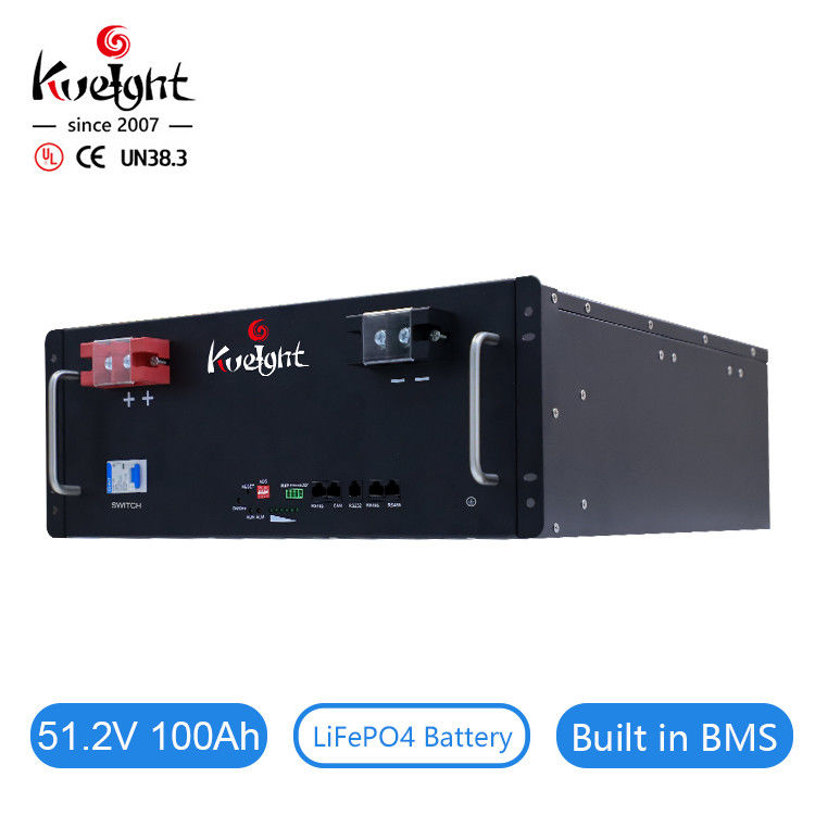 Bộ pin lithium 51,2v 100ah Nguồn dự phòng hệ thống năng lượng mặt trời cho hệ thống tắt lưới