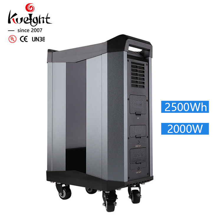 Bộ nguồn di động ngoài trời LiFePo4 Bộ nguồn cắm trại 18650 Lithium Di động